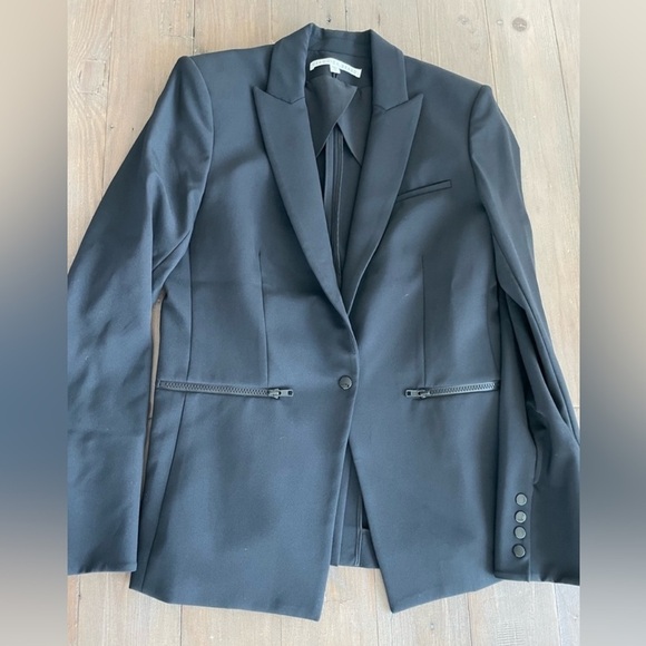 Veronica Beard scuba dickey jacket blazer black - Picture 5 of 7